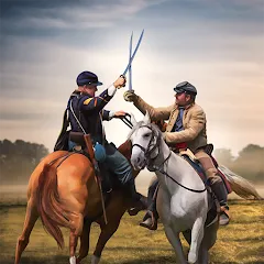 Взломанная War and Peace: Civil War  [МОД Все открыто] - стабильная версия apk на Андроид