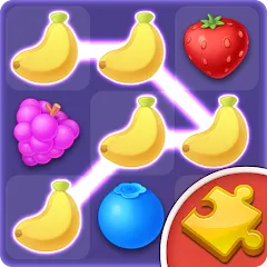 Взлом Jigsaw: Fruit Link Blast (Джигсоу)  [МОД Unlocked] - стабильная версия apk на Андроид