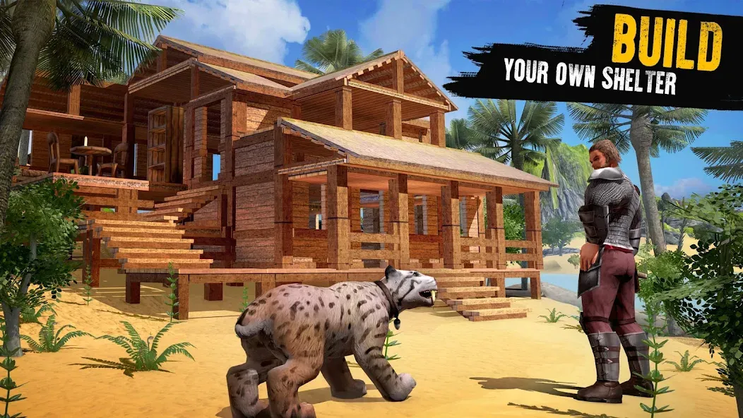 Jurassic Survival Island (Джурастик Сурвайвал Айленд)  [МОД Unlocked] Screenshot 3