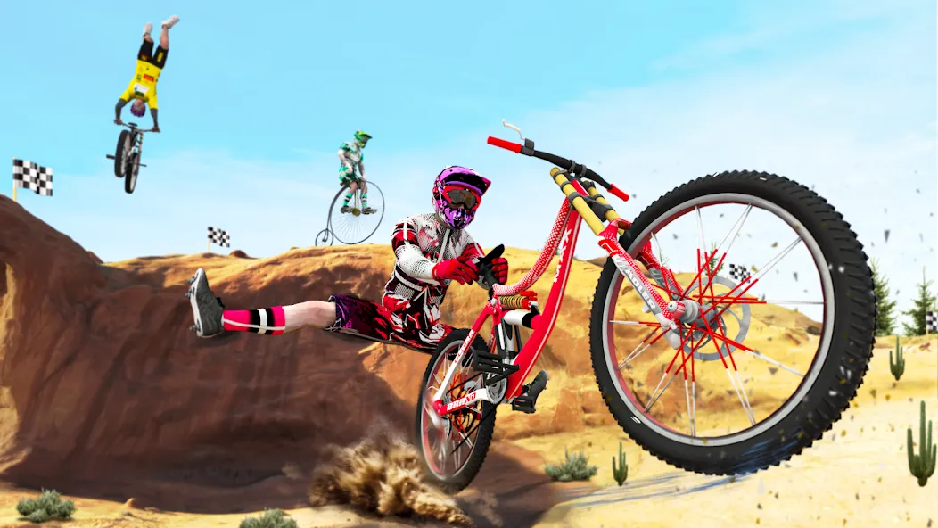 BMX Rider: Cycle Race Game  [МОД Unlimited Money] Screenshot 2