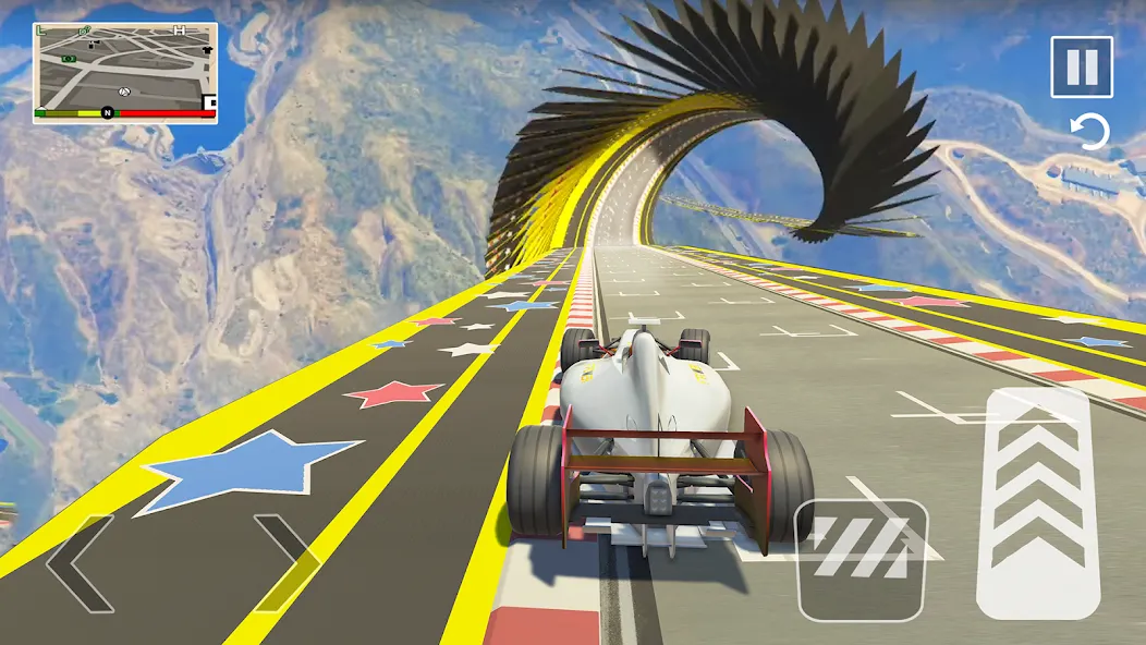 Formula Car Stunt - Car Games (Формула автомобиль трюк)  [МОД Много денег] Screenshot 5