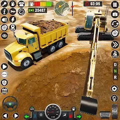 Скачать взлом Construction Games Simulator  [МОД Много денег] - стабильная версия apk на Андроид