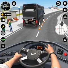 Скачать взлом Bus Simulator : 3D Bus Games (Бас Драйвинг Симулятор ПВП Игра)  [МОД Бесконечные деньги] - стабильная версия apk на Андроид