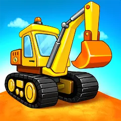 Взлом Car & Games for kids building  [МОД Mega Pack] - стабильная версия apk на Андроид