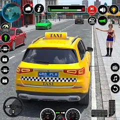 Скачать взлом Russian Taxi Driving Simulator  [МОД Mega Pack] - полная версия apk на Андроид