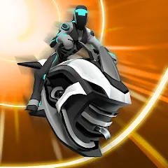 Взлом Gravity Rider: Space Bike Race (Гравити Райдер)  [МОД Menu] - полная версия apk на Андроид