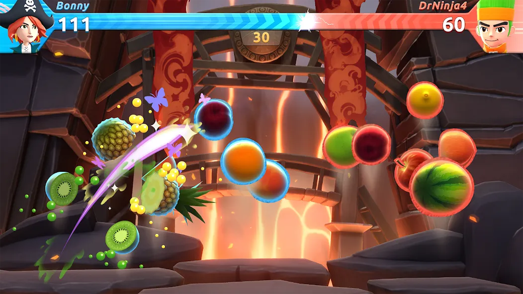Fruit Ninja 2 Fun Action Games (Фрут Ниндзя 2)  [МОД Бесконечные деньги] Screenshot 2