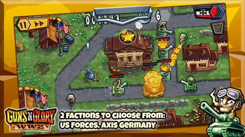 Guns'n'Glory WW2  [МОД Много монет] Screenshot 2