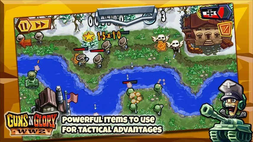 Guns'n'Glory WW2  [МОД Много монет] Screenshot 4