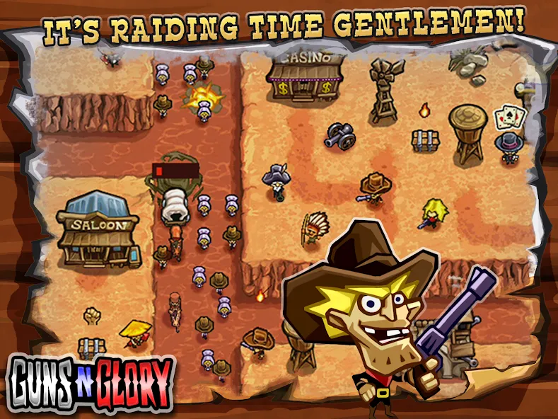 Guns'n'Glory  [МОД Все открыто] Screenshot 1