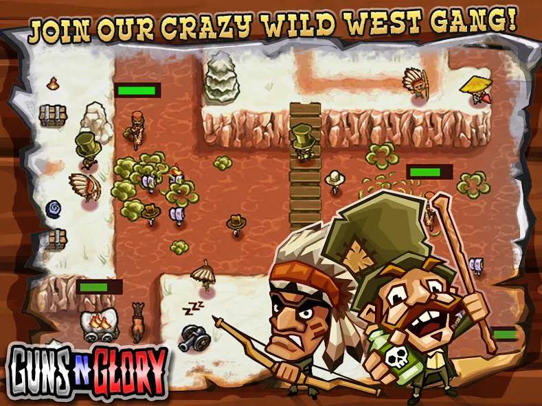 Guns'n'Glory  [МОД Все открыто] Screenshot 2