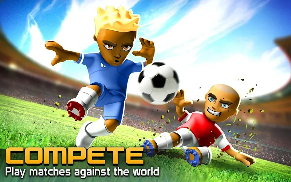 BIG WIN Soccer: World Football (БИГ ВИН Соккер)  [МОД Бесконечные монеты] Screenshot 1