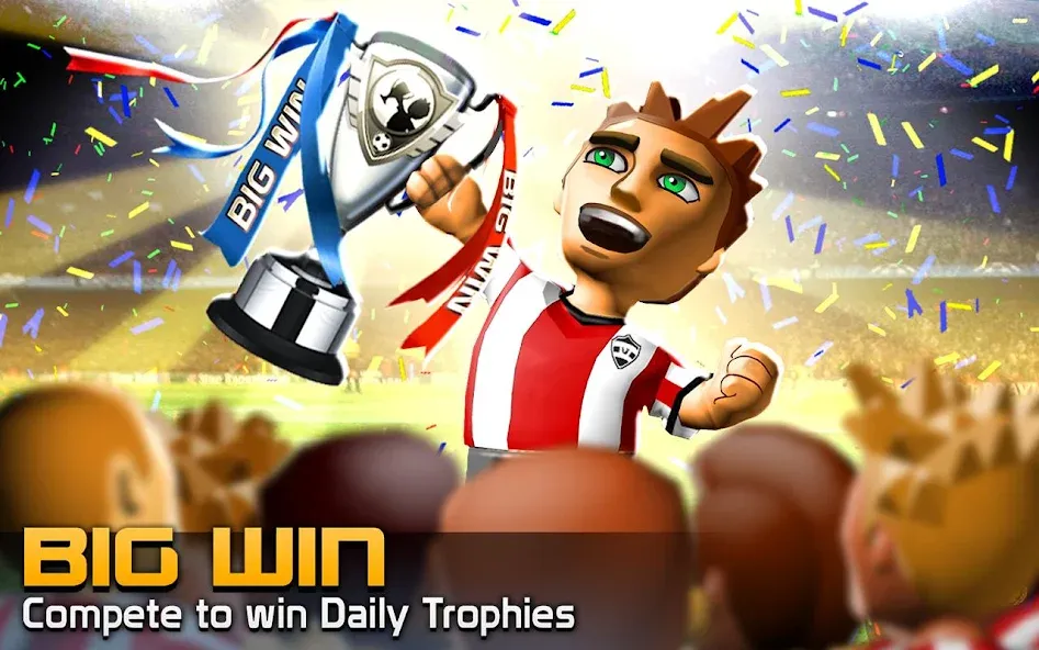 BIG WIN Soccer: World Football (БИГ ВИН Соккер)  [МОД Бесконечные монеты] Screenshot 4