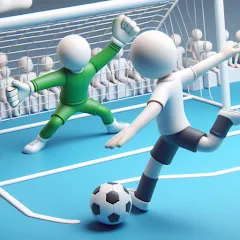 Взломанная Goal Party - Soccer Freekick (Гоал Парти)  [МОД Menu] - стабильная версия apk на Андроид