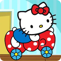 Скачать взломанную Hello Kitty games - car game  [МОД Много монет] - полная версия apk на Андроид