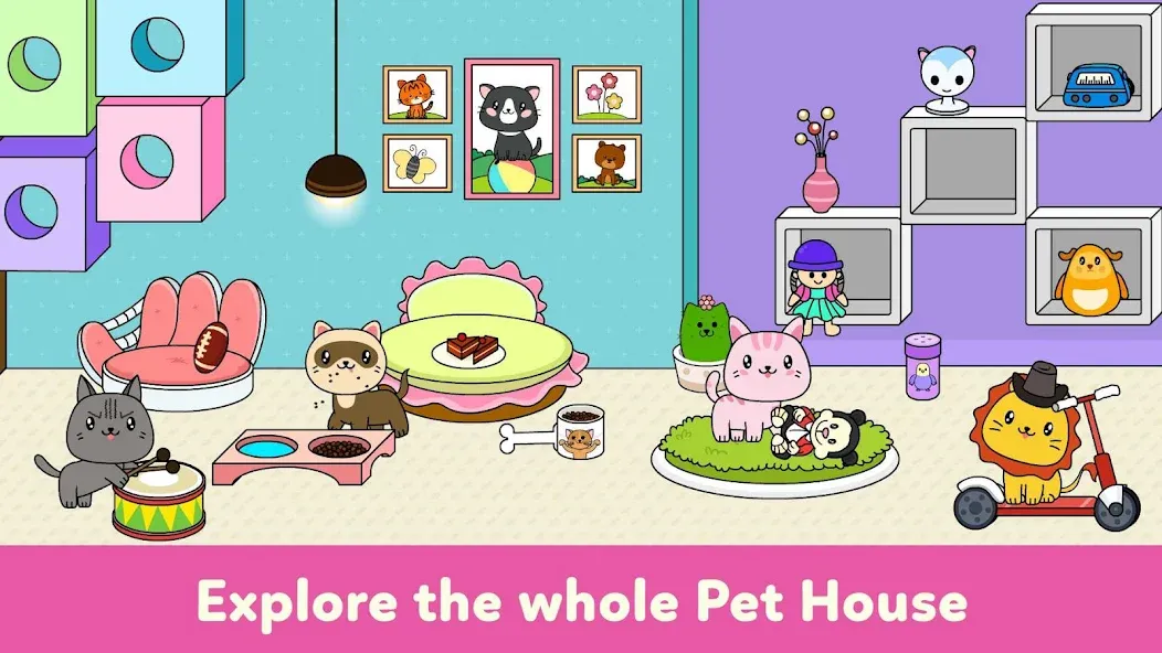 Tizi Town - My Pet Daycare  [МОД Unlimited Money] Screenshot 2