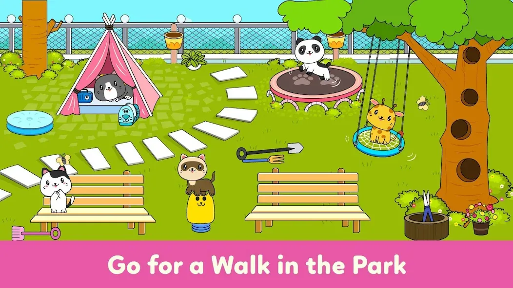 Tizi Town - My Pet Daycare  [МОД Unlimited Money] Screenshot 5