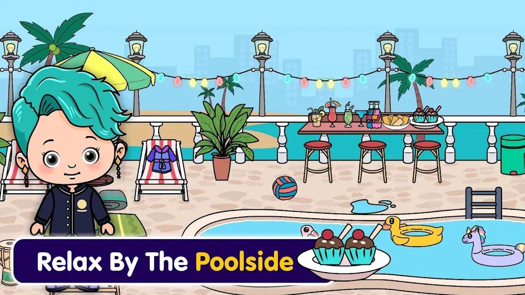 Tizi Town - My Hotel Games  [МОД Unlocked] Screenshot 4