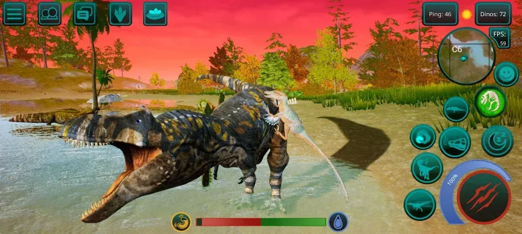 The Cursed Dinosaur Isle: Game  [МОД Unlimited Money] Screenshot 1