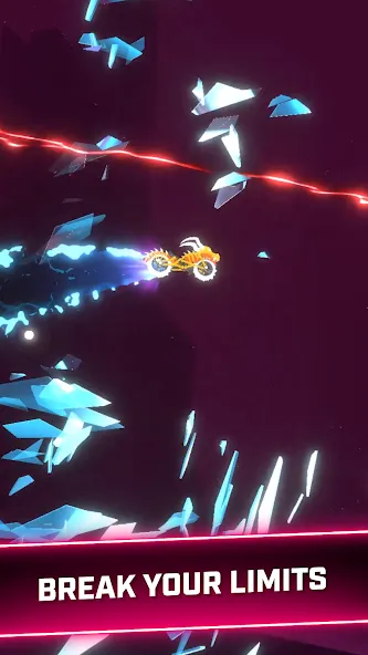 Rider Worlds - Neon Bike Races (Райдер Ворлдс)  [МОД Unlimited Money] Screenshot 1