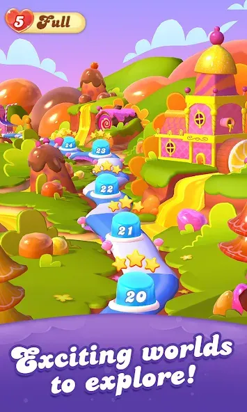 Candy Crush Friends Saga (Кенди Краш Френдс Сага)  [МОД Меню] Screenshot 4