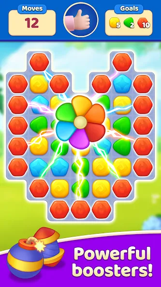 EverMatch 3 Game (ЭверМатч 3 Игра)  [МОД Все открыто] Screenshot 3
