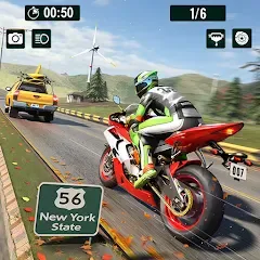 Скачать взлом Moto World Tour: Bike Racing  [МОД Бесконечные монеты] - стабильная версия apk на Андроид