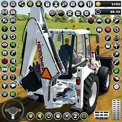 Скачать взломанную Real JCB Construction Games 3D  [МОД Menu] - стабильная версия apk на Андроид