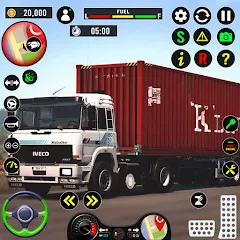Взлом City Truck Simulator 2023  [МОД Unlocked] - полная версия apk на Андроид