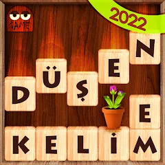 Взломанная Düşen! Kelime Oyunu  [МОД Меню] - стабильная версия apk на Андроид