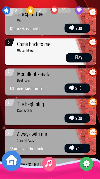 Piano Noir Ladybug Tiles 2 (Пианино Нуар Картинки С кожанкой Жук 2)  [МОД Много монет] Screenshot 1