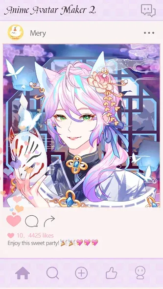 Anime Avatar Maker 2 (Аниме Аватар Мейкер 2)  [МОД Много монет] Screenshot 5
