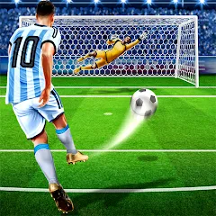 Взлом Football Strike: Online Soccer (Футбольный забастовка)  [МОД Бесконечные монеты] - стабильная версия apk на Андроид