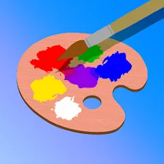Взломанная Mix & Paint  [МОД Бесконечные деньги] - последняя версия apk на Андроид