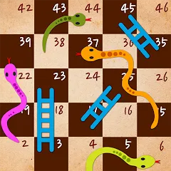Взломанная Snakes & Ladders King  [МОД Menu] - последняя версия apk на Андроид