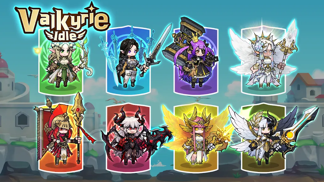 Valkyrie Idle  [МОД Unlocked] Screenshot 3