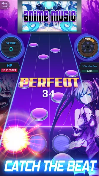 Tap Tap Music-Pop Songs  [МОД Меню] Screenshot 3
