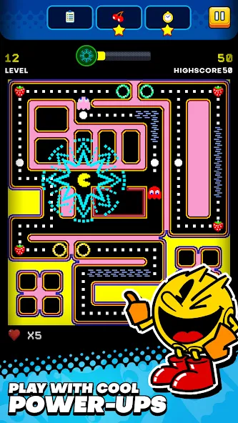 PAC-MAN (ПАК)  [МОД Menu] Screenshot 1