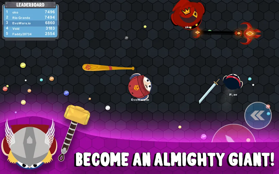 EvoWars.io  [МОД Menu] Screenshot 4