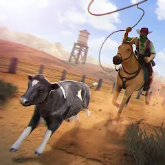 Взлом Cowboys Horse Racing Derby  [МОД Unlimited Money] - полная версия apk на Андроид