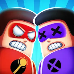 Взлом The Superhero League (Зе Суперхиро Лигующ)  [МОД Все открыто] - стабильная версия apk на Андроид