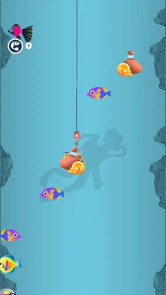 Idle Furry Fishing!  [МОД Много монет] Screenshot 2