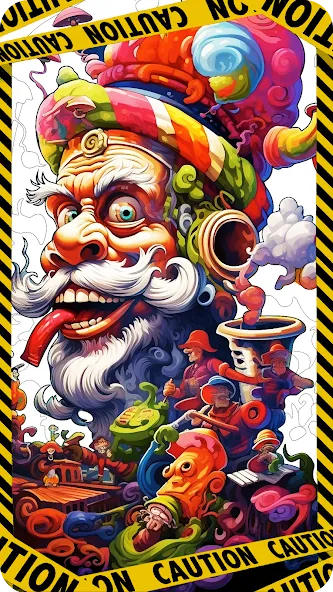 Dark Fantasy Coloring Games  [МОД Mega Pack] Screenshot 3