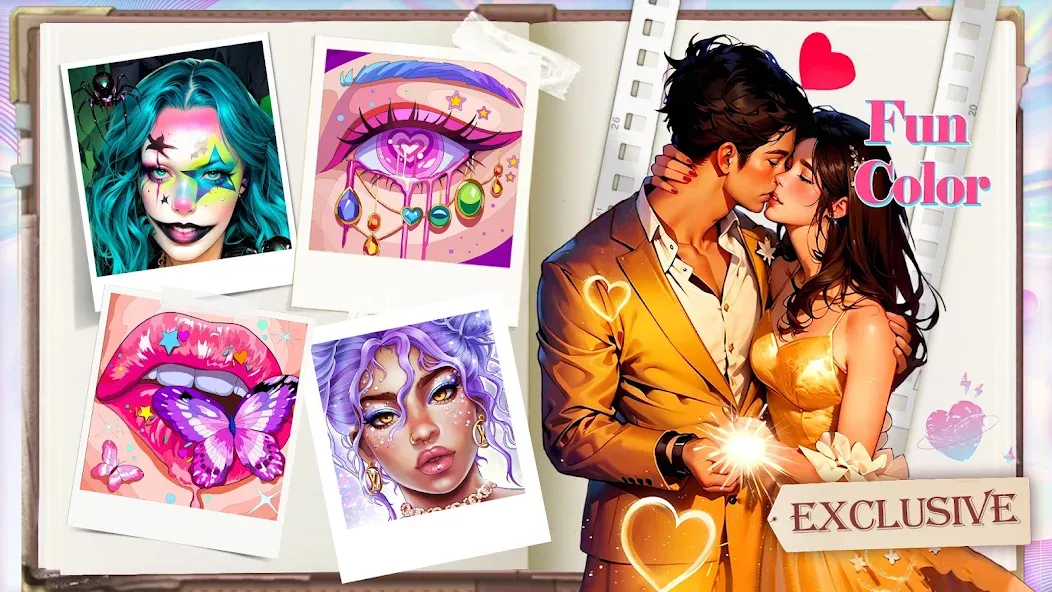 Fun Color:Happy Coloring games  [МОД Unlocked] Screenshot 4