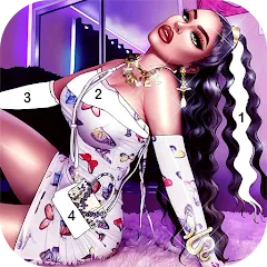 Взломанная Fun Color:Happy Coloring games  [МОД Unlocked] - полная версия apk на Андроид