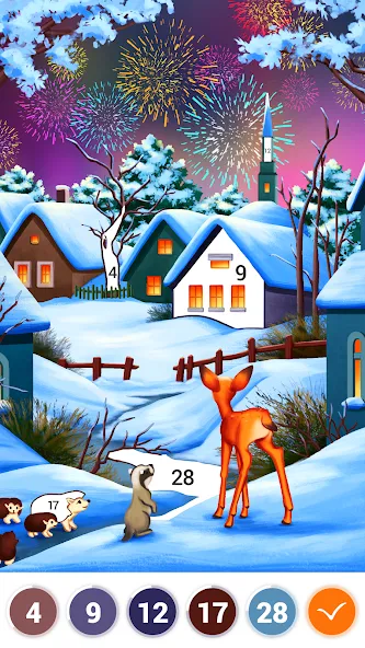 Art Coloring - Color by Number  [МОД Menu] Screenshot 2