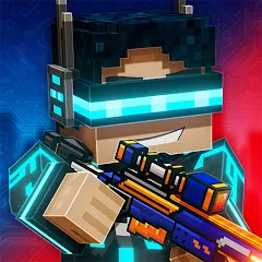 Скачать взлом Pixel Strike 3D - FPS Gun Game (Пиксель Страйк 3Д)  [МОД Много монет] - стабильная версия apk на Андроид
