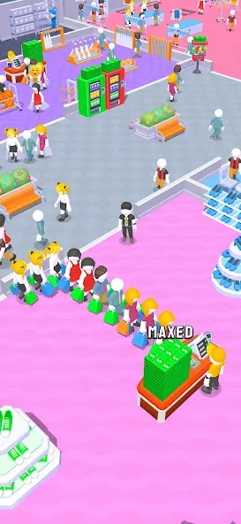 My Mini Mall: Mart Tycoon Game  [МОД Unlocked] Screenshot 1