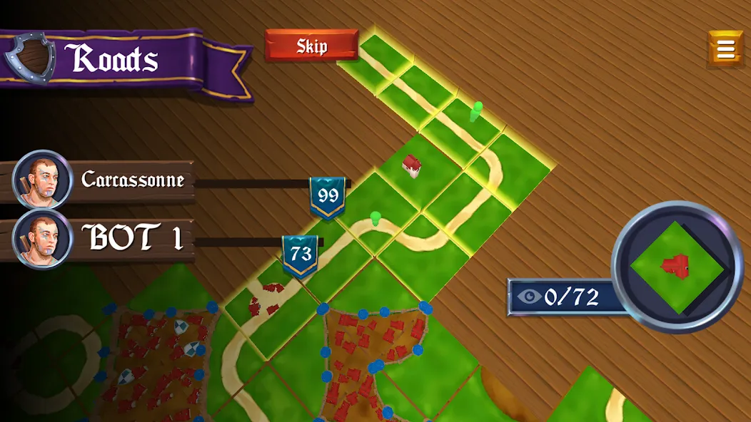 War of Carcassonne board Games (Каркассон)  [МОД Много денег] Screenshot 5