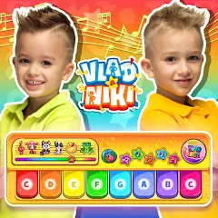 Взломанная Vlad and Niki: Kids Piano  [МОД Все открыто] - последняя версия apk на Андроид
